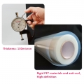 Rolo de filme PET de poliéster à prova d'água para impressão a jato de tinta transparente A3 A4 para serigrafia positiva com base 