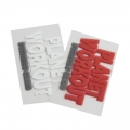 Etiquetas adesivas personalizadas com logotipo de silicone da Transfertag Factory, etiquetas de transferência térmica de silicone 3D espessas para etiquetas de roupas 