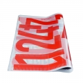 Números de camisas personalizadas com transferência térmica de ferro em letras e números de futebol em impressão de transferência 