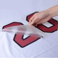 Números de camisas personalizadas com transferência térmica de ferro em letras e números de futebol em impressão de transferência 