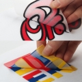 Logotipo personalizado com preço baixo, impressão a ferro, transferência por prensa térmica 3D, adesivos para roupas e vestuário 